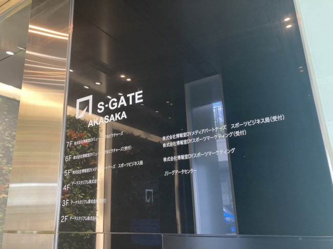 S-GATE赤坂ビル-案内板2