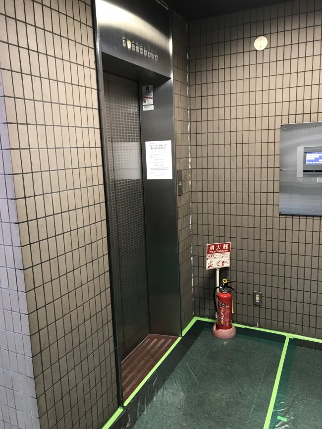 芝浦SFビル-エレベーター