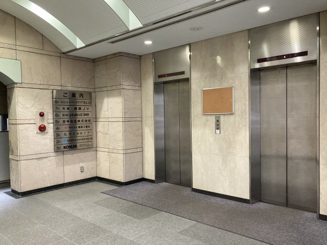 大野高輪ビル-エレベーター