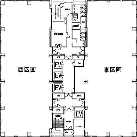 新大崎勧業ビルディング　（大崎ニューシティ4号館）　西区画