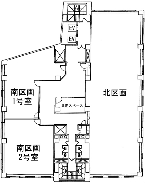 第2秋山ビルディング　北区画